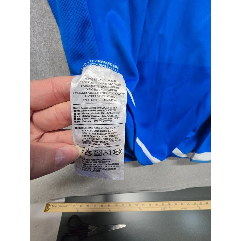 Capelli Sport Uptown Training Jacket Men XL Blue Logo Albion SC Nashville Soccer
